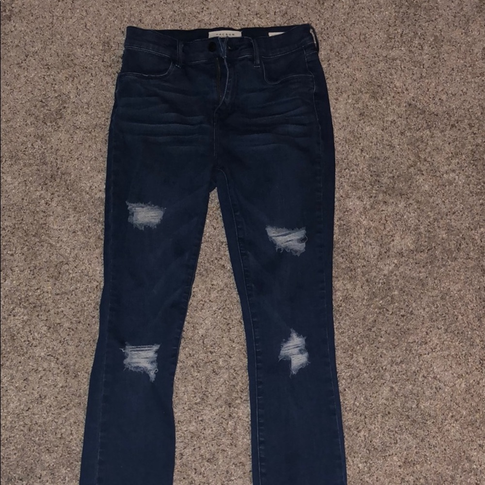 PACSUN ripped jeggings